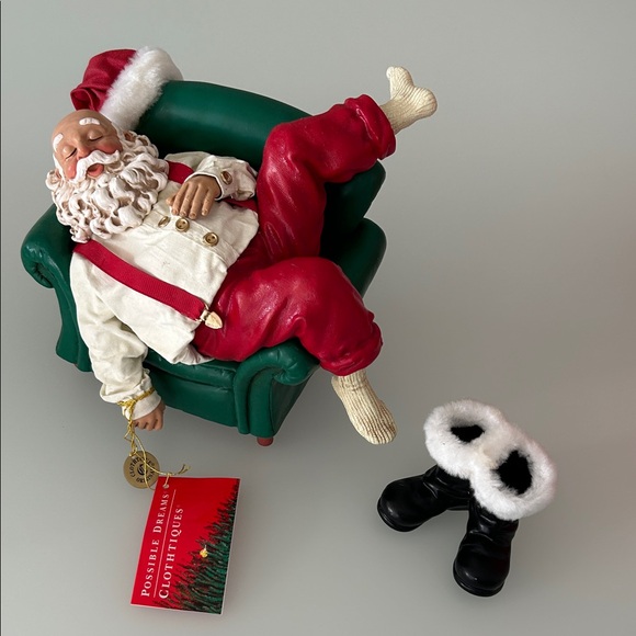 Possible Dreams Holiday - Santa Claus Catching Some Z's - Picture 2 of 7